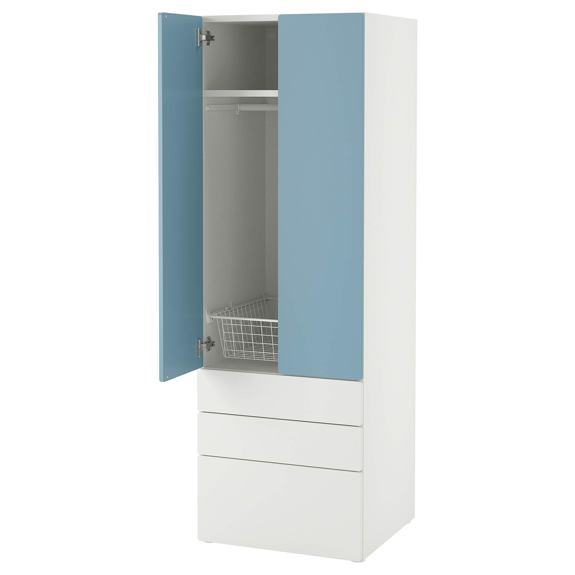 PLATSA/SMÅSTAD wardrobe