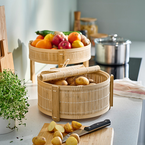 KANELMOTT vegetable/fruit basket, set of 2