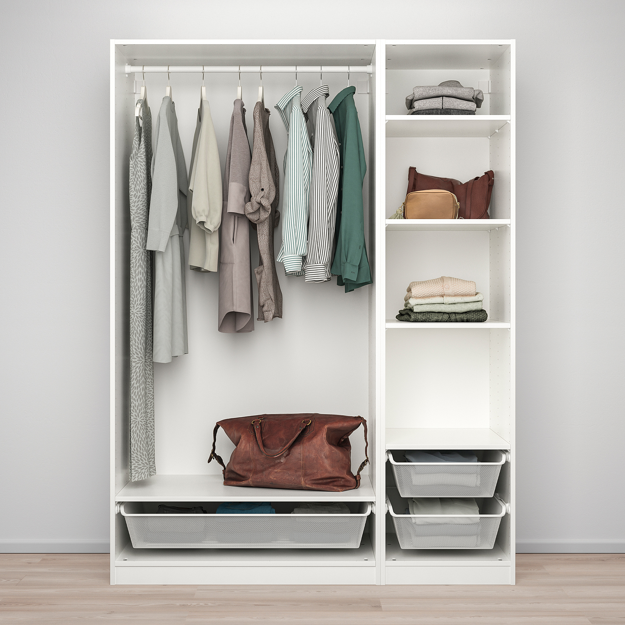 PAX wardrobe combination, white IKEA Hong Kong and Macau