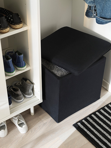 BOSNÄS footstool with storage