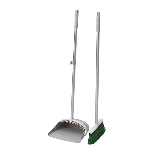 PEPPRIG dustpan/broom