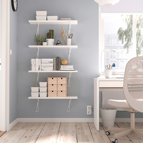 FÖRLÄGGARE/BERGSHULT wall shelf