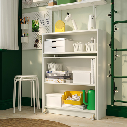 BILLY/BERGSHULT bookcase comb w foldable table
