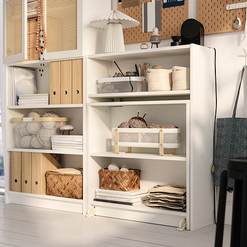 BILLY/HÖGADAL 書櫃組合附摺檯