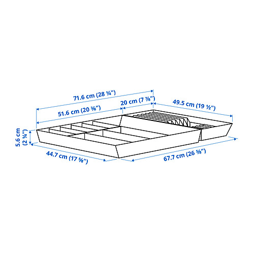 UPPDATERA 刀叉餐具盤