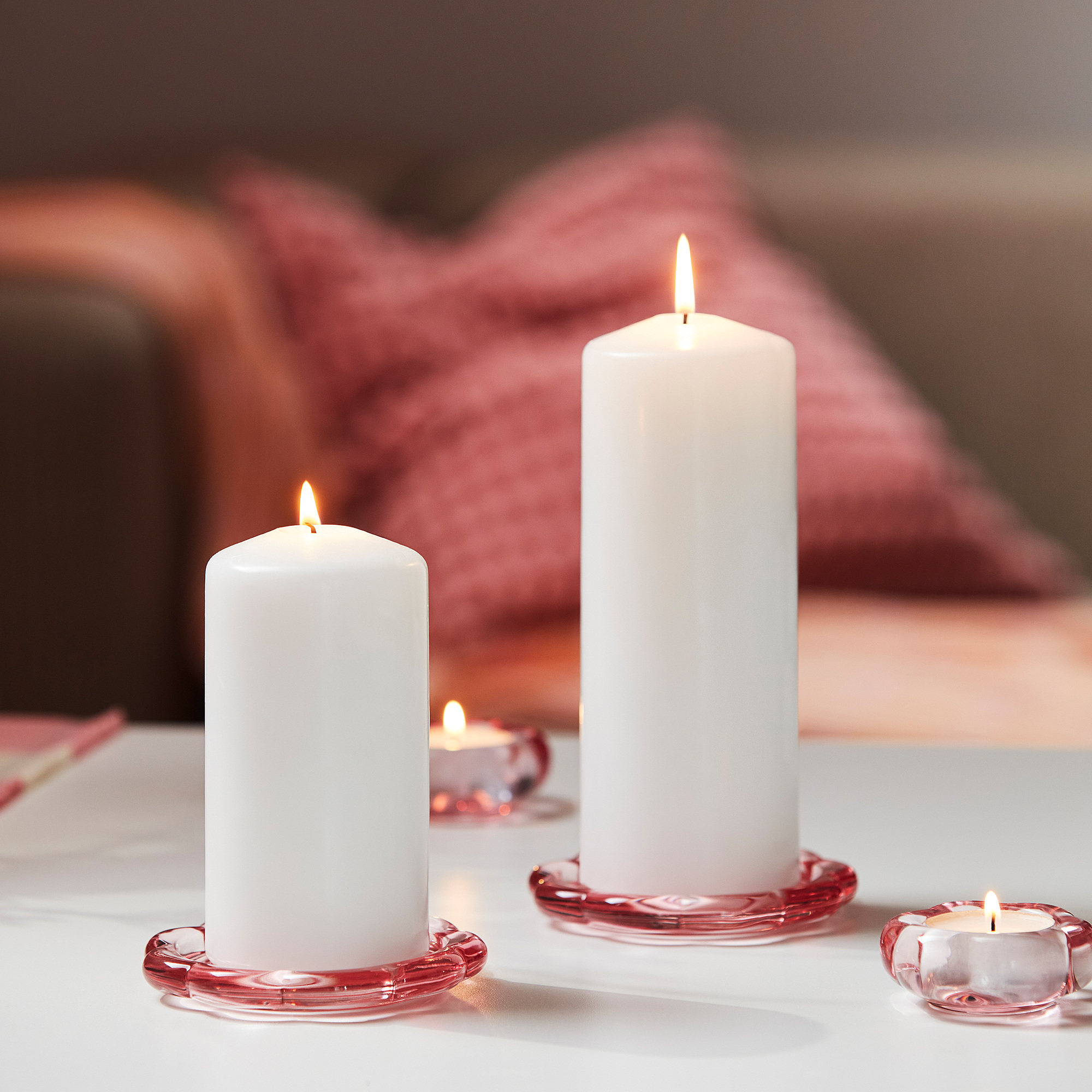 BLADFÅGEL candle dish