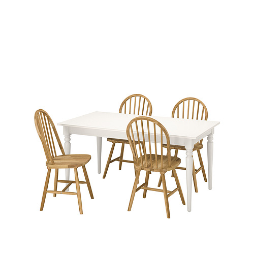 INGATORP/SKOGSTA table and 4 chairs