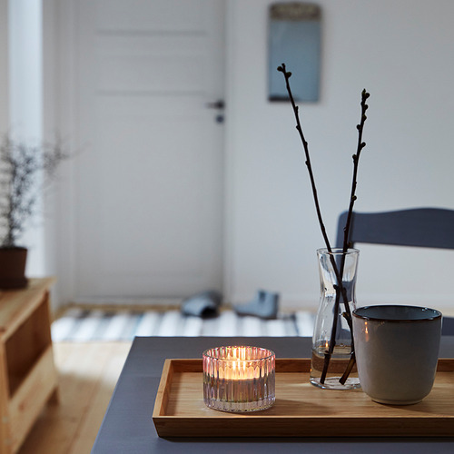 RÄFFELBJÖRK candle holder