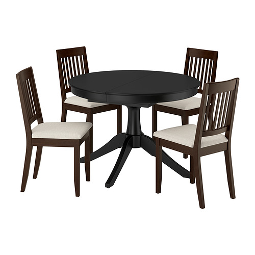 NÄSINGE/ROSENTORP table and 4 chairs