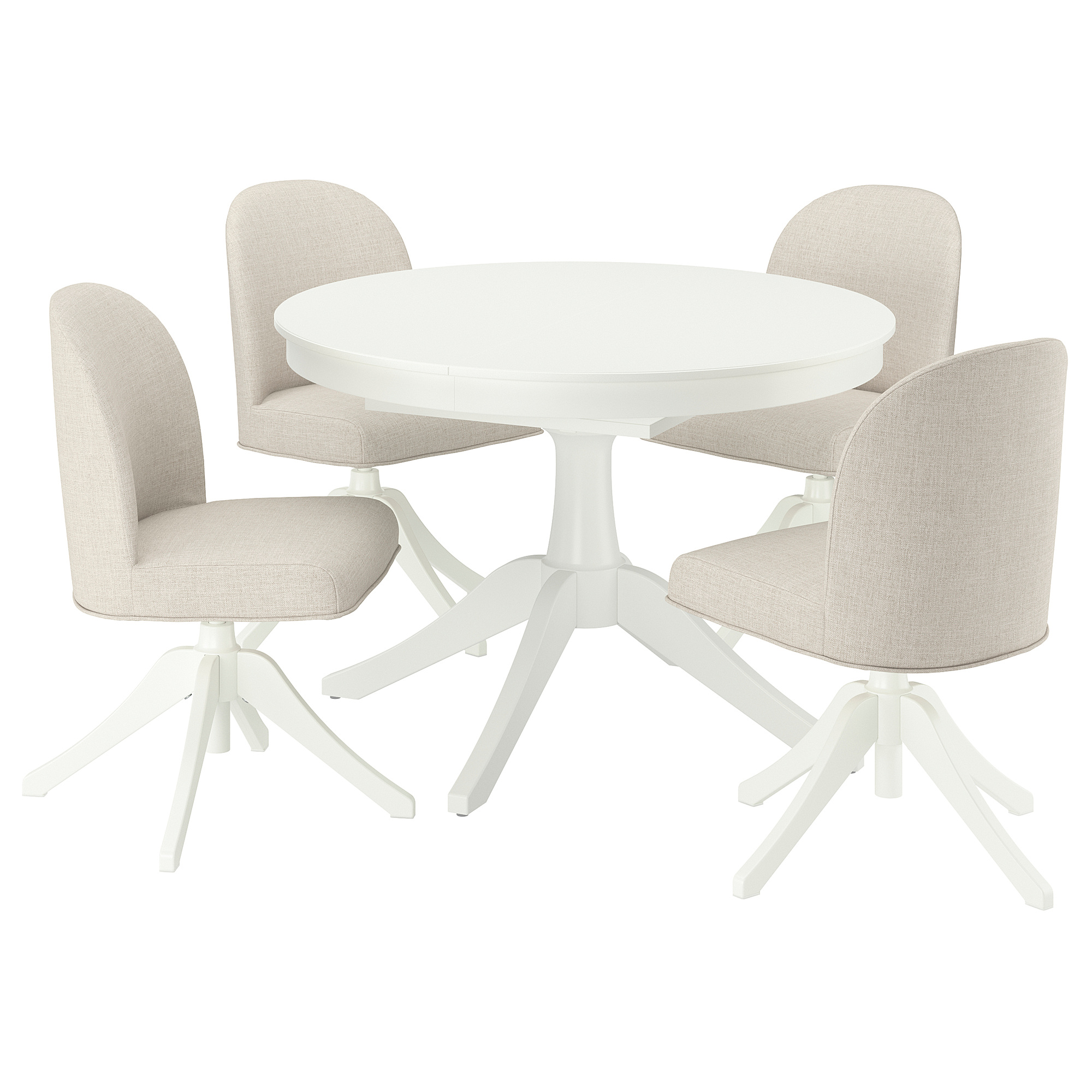 ROSENTORP/ROSENTORP table and 4 chairs