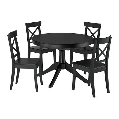 ROSENTORP/ROSENTORP table and 4 chairs