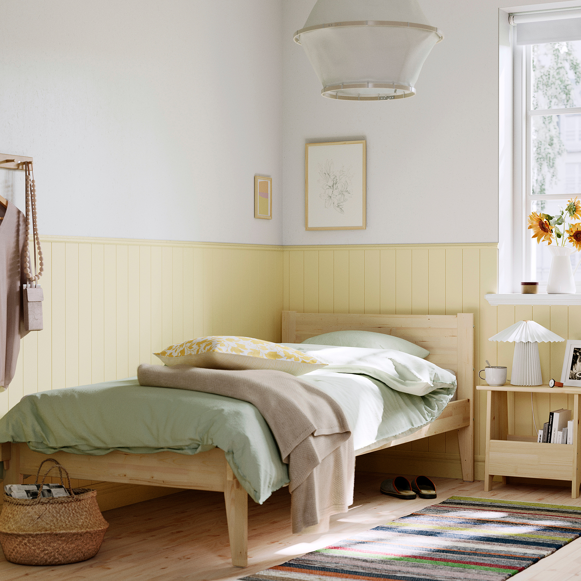 TAXÅSKLINT bed frame