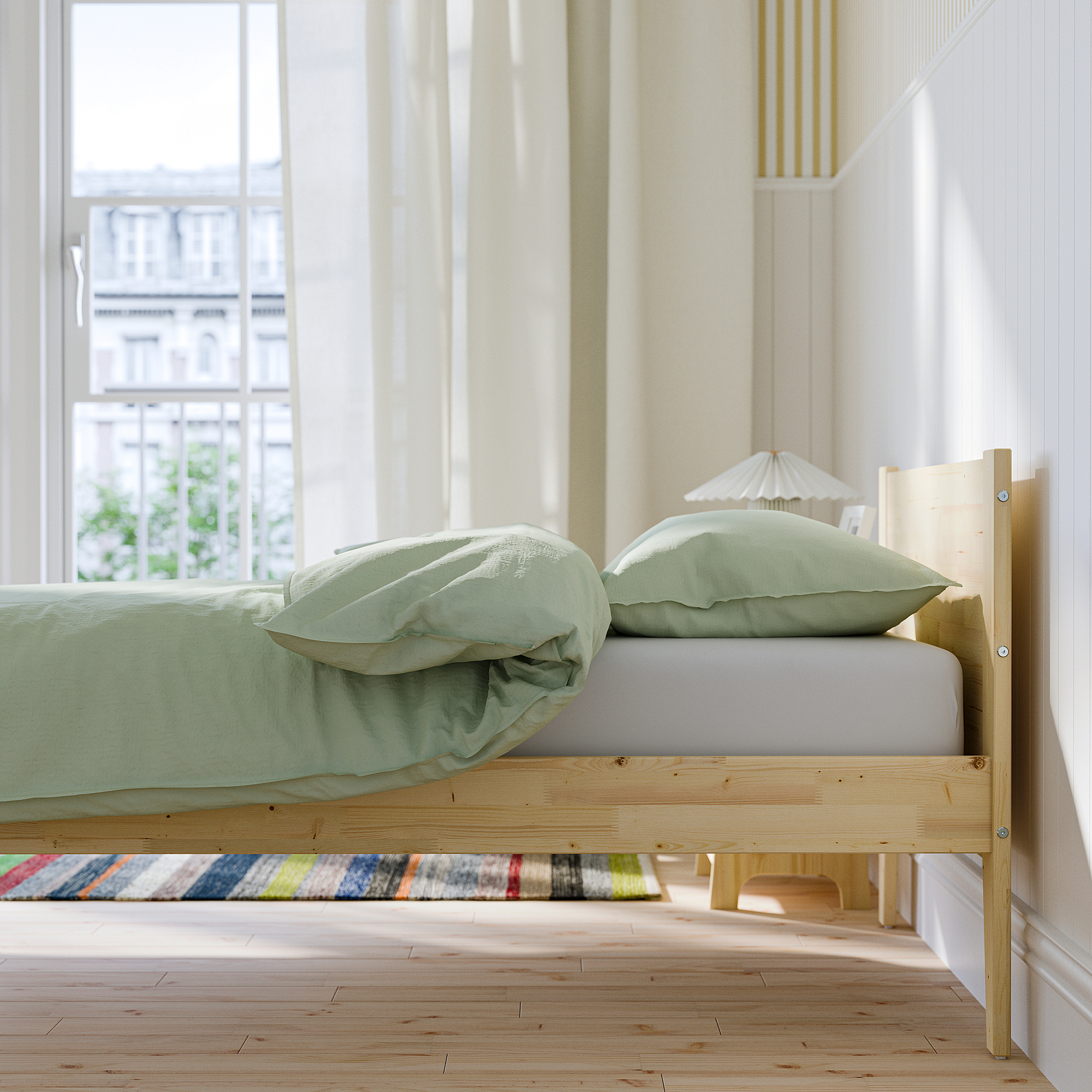 TAXÅSKLINT bed frame