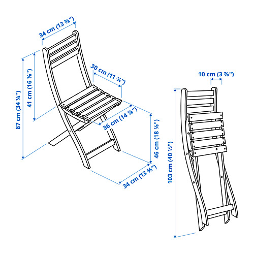 ASKHOLMEN chair, outdoor