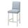 BERGMUND - 高腳凳連靠背, 白色/Rommele 深藍色/白色 | IKEA 香港及澳門 - PE795238_S1