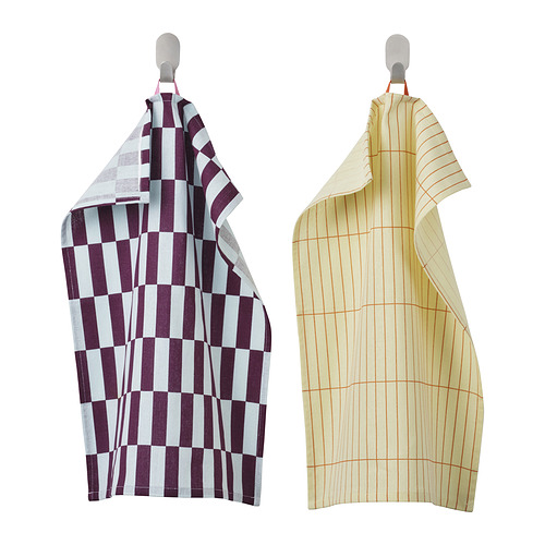 SPJUTLILJA - 抹布, 彩色/圖案, 35x50 厘米 | IKEA 香港及澳門 - PE986126_S4