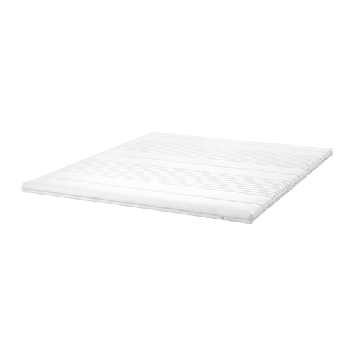 TUSSÖY mattress pad, white, double