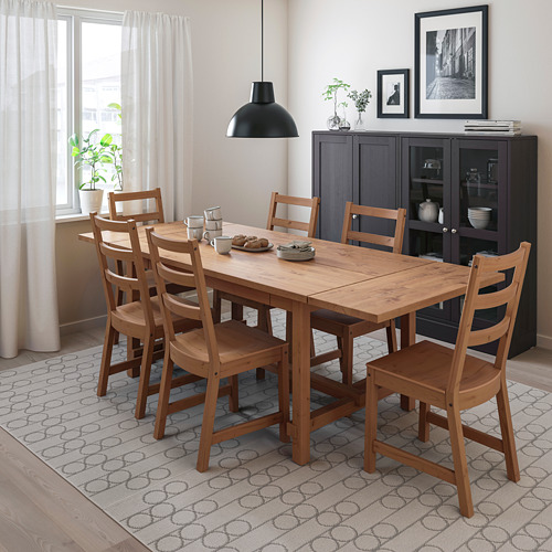 NORDVIKEN/NORDVIKEN table and 6 chairs