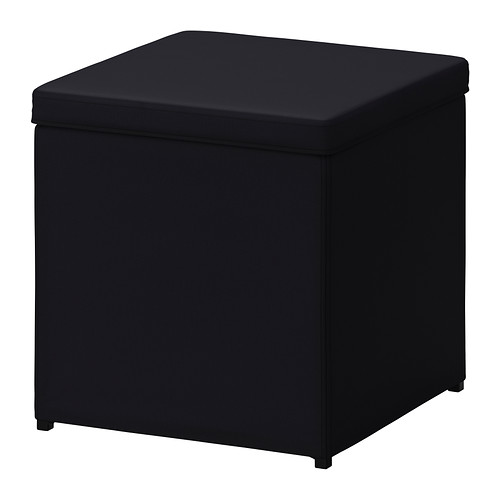 BOSNÄS footstool with storage