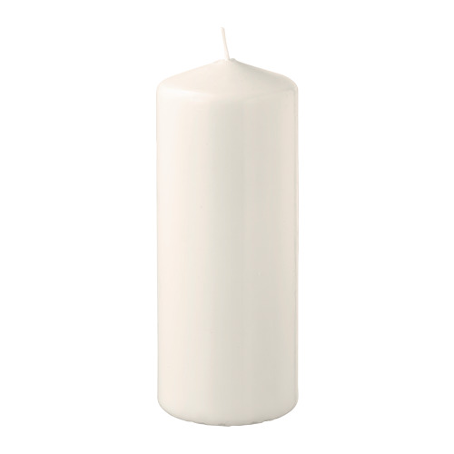 FENOMEN unscented pillar candle