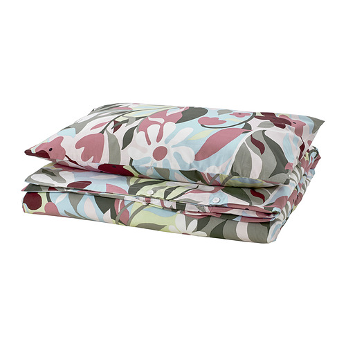 KORSKOVALL duvet cover and pillowcase