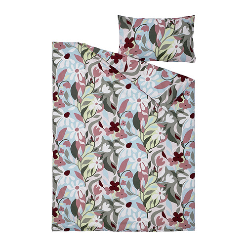 KORSKOVALL duvet cover and pillowcase