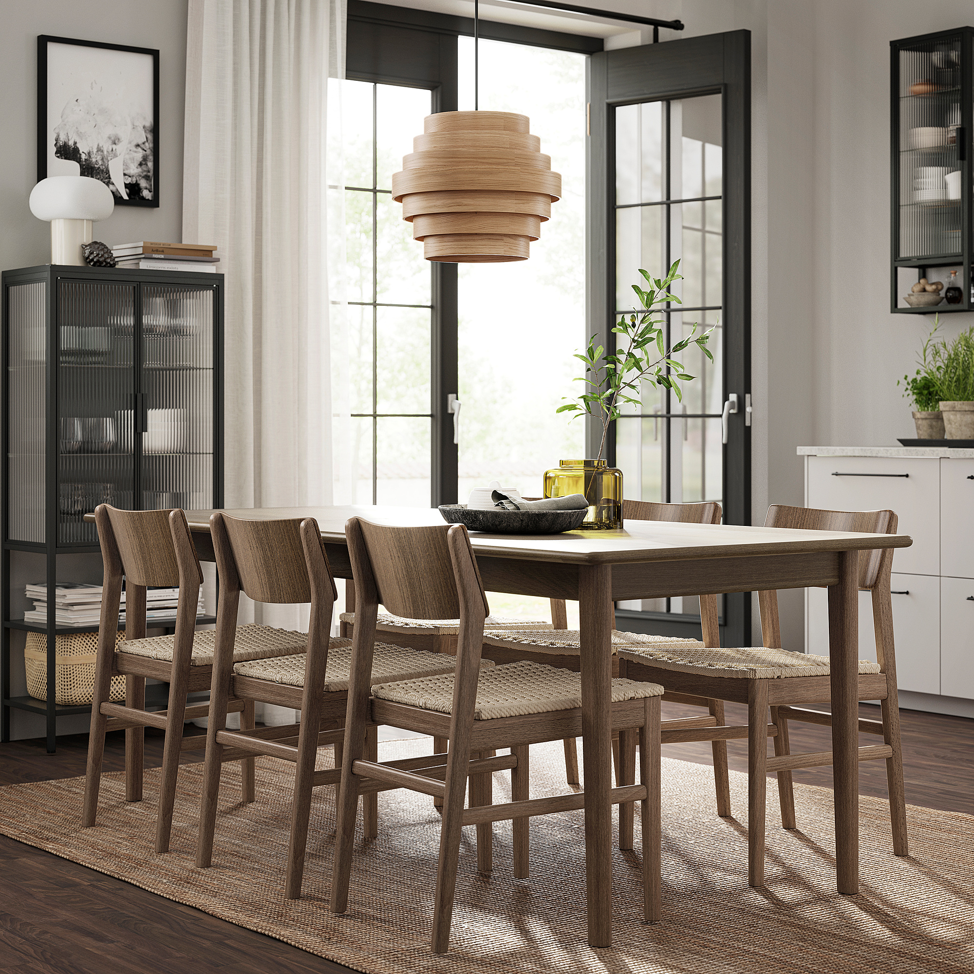 SKANSNÄS/SKANSNÄS table and 4 chairs