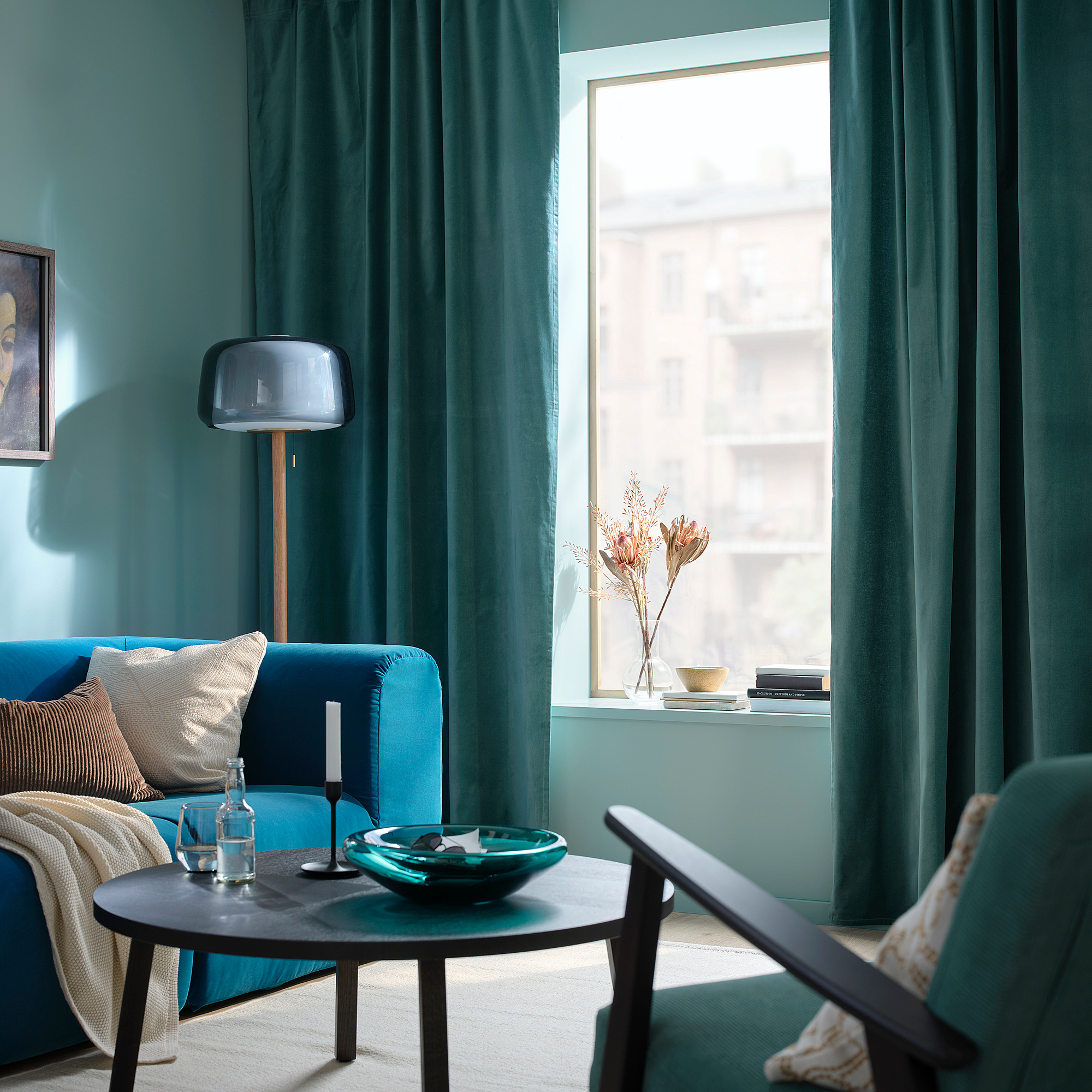 SANELA curtains, 1 pair
