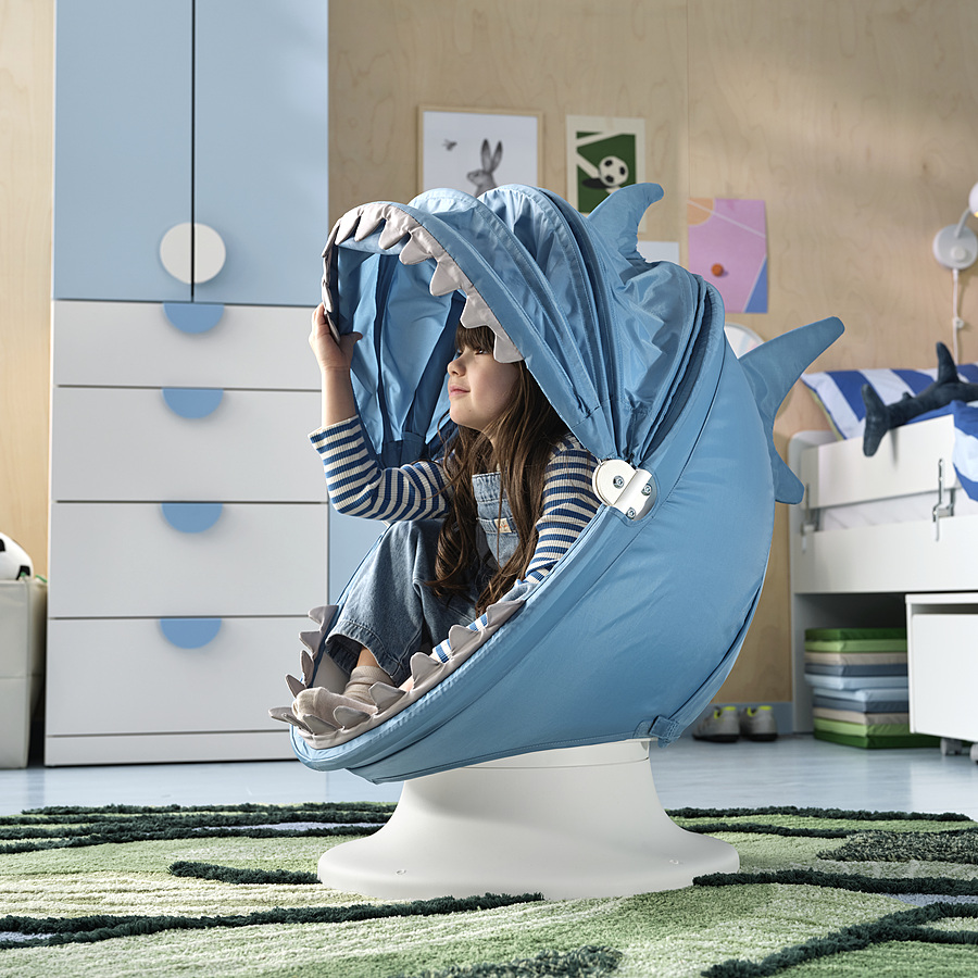 IKEA PS LÖMSK 兒童旋轉扶手椅套