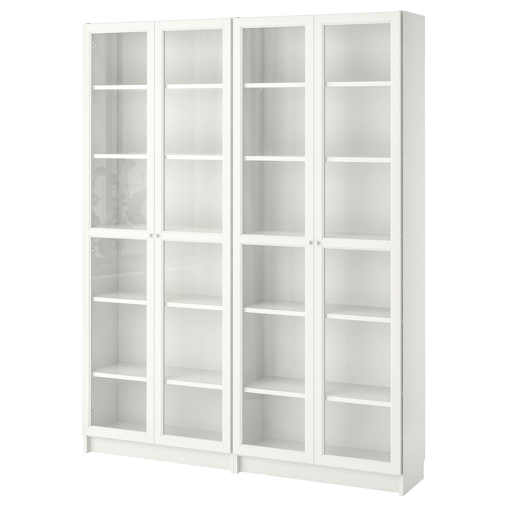 Billy Oxberg Bookcase White Glass Ikea Hong Kong