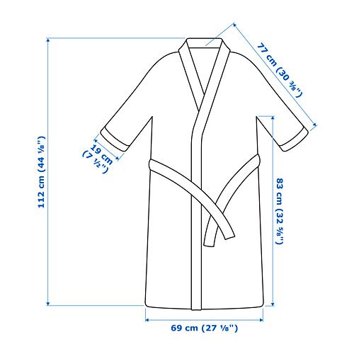 ROCKÅN bath robe