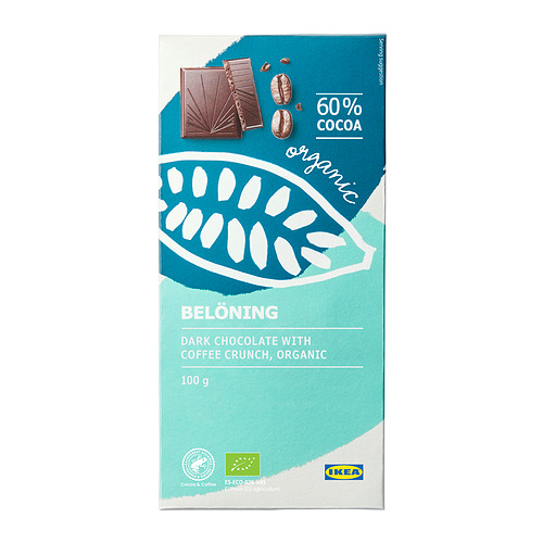 BELÖNING dark chocolate tablet 60%