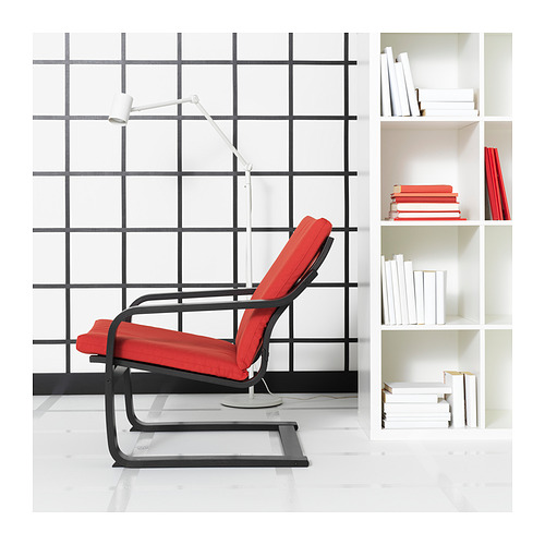 POÄNG low-back armchair