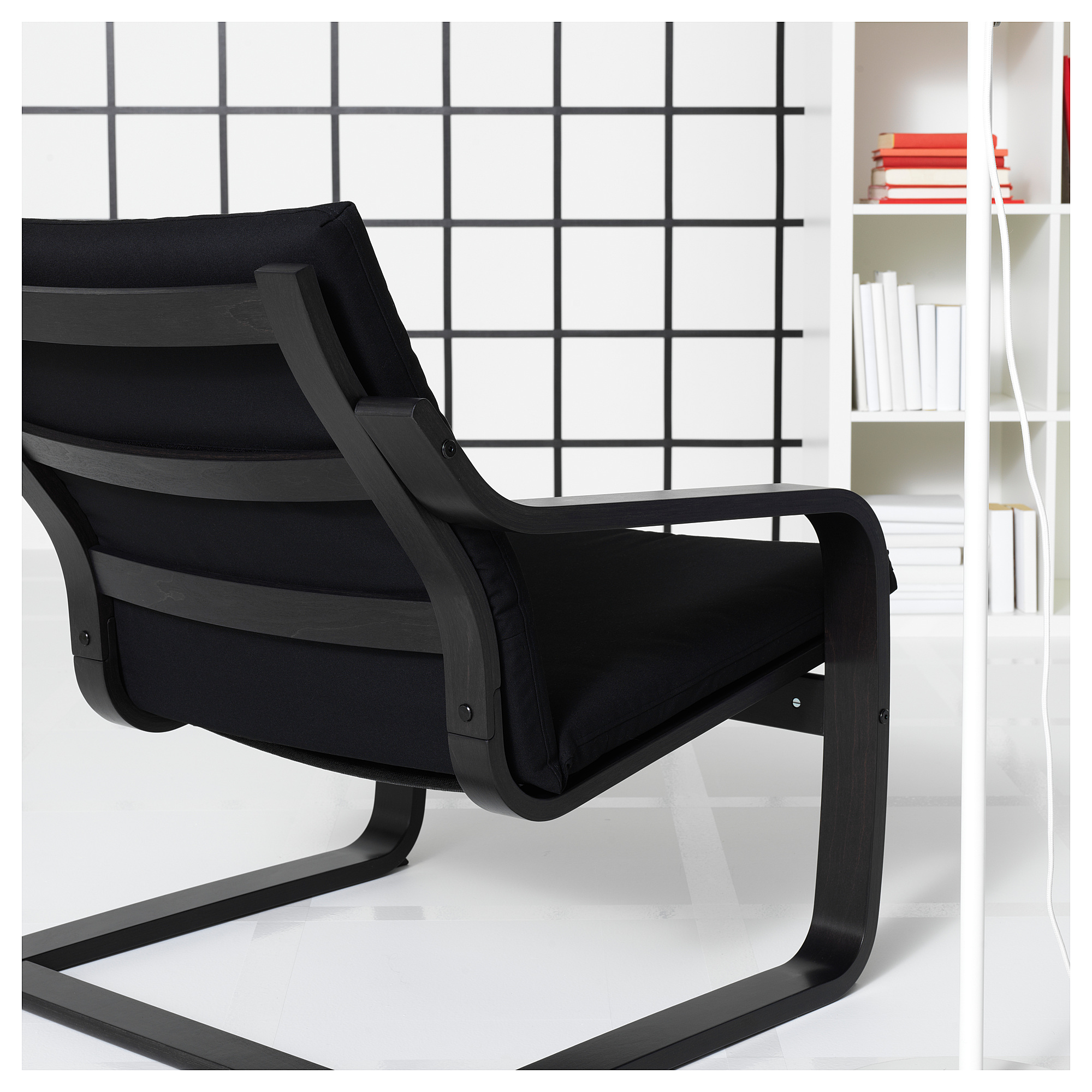 POÄNG low-back armchair