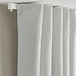 KORGMOTT block-out curtains, 1 pair