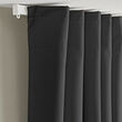 KORGMOTT block-out curtains, 1 pair