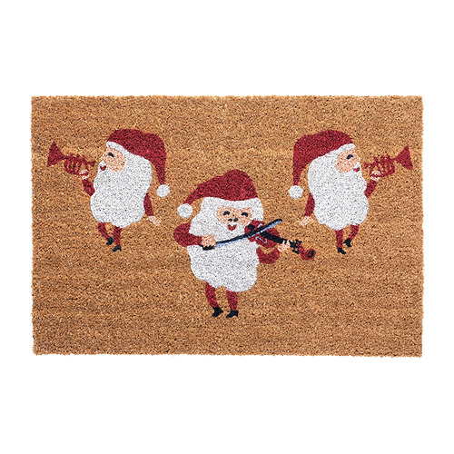 VINTERFINT - door mat, coir/Santa Claus pattern red/white, 40x60 cm | IKEA Hong Kong and Macau - E1018006_S4