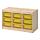 TROFAST - 貯物組合連箱, 淺色染白松木/黃色 | IKEA 香港及澳門 - PE653537_S1