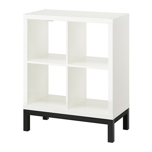 KALLAX shelving unit with underframe