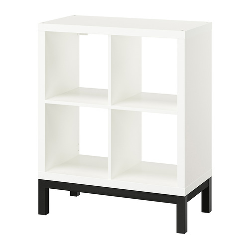 KALLAX shelving unit with underframe