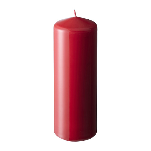 FENOMEN unscented pillar candle