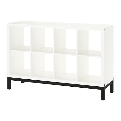 KALLAX shelving unit with underframe