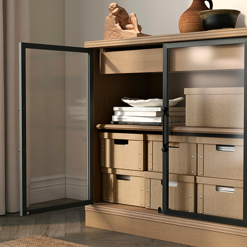 GÄRDESGÅRD storage box with lid