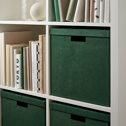 GJÄTTA storage box with lid