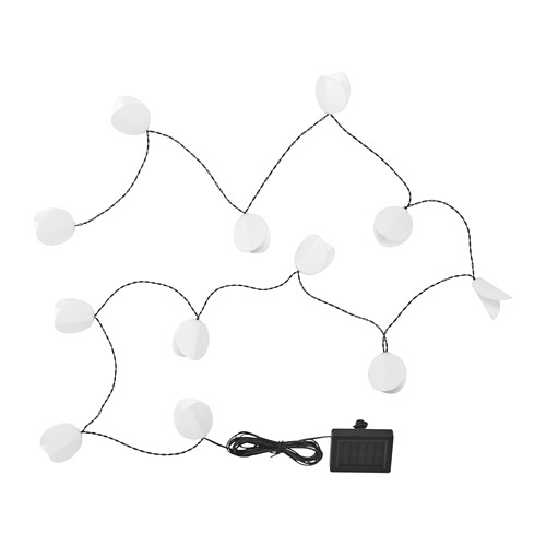 SOLVINDEN LED lighting chain with 12 lights