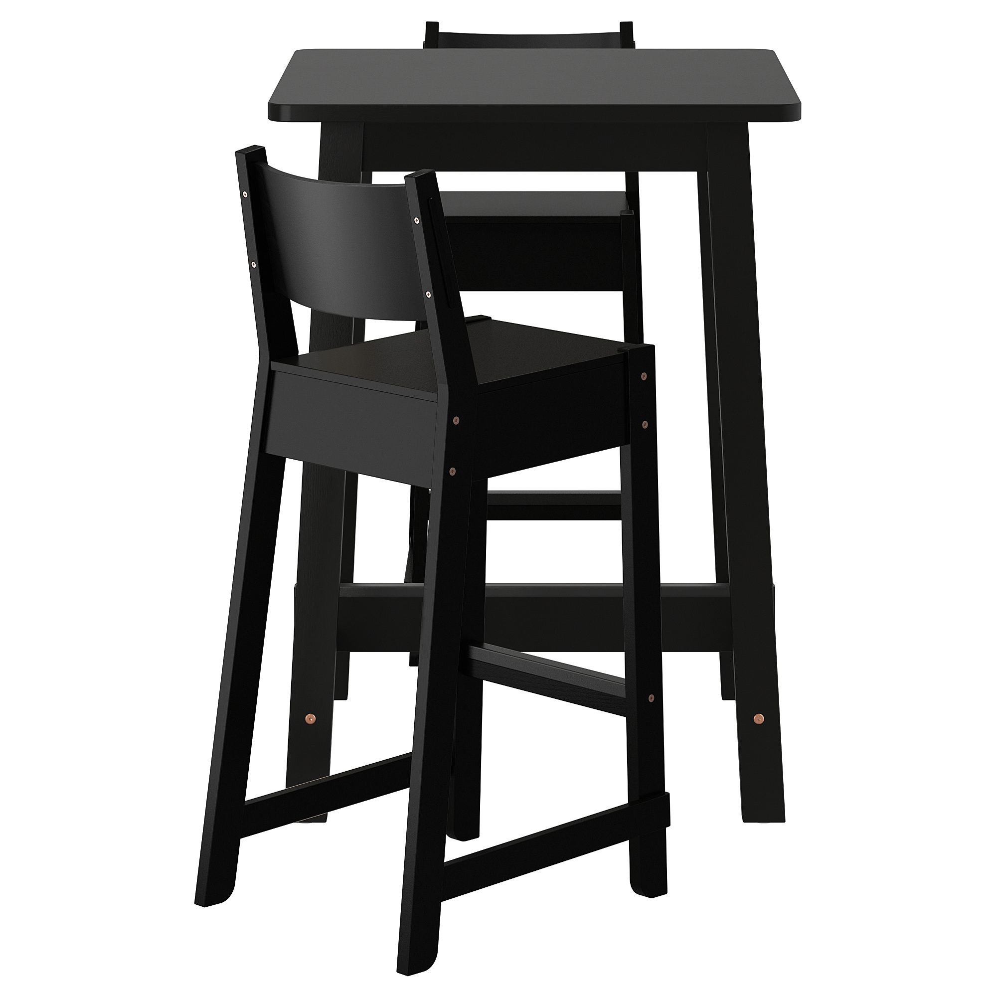 bar stools and table