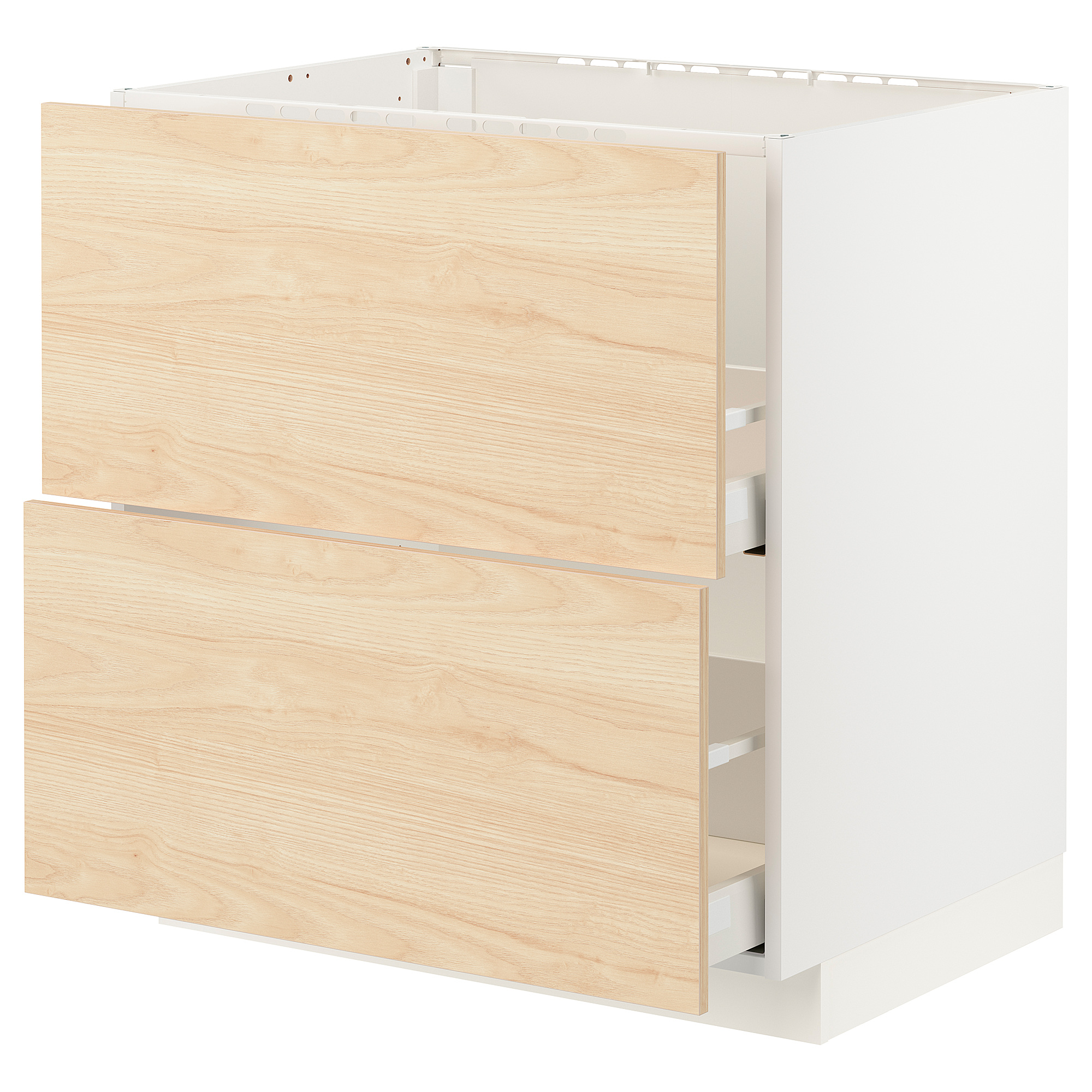 METOD/MAXIMERA 星盆用地櫃連2面板/2抽屜
