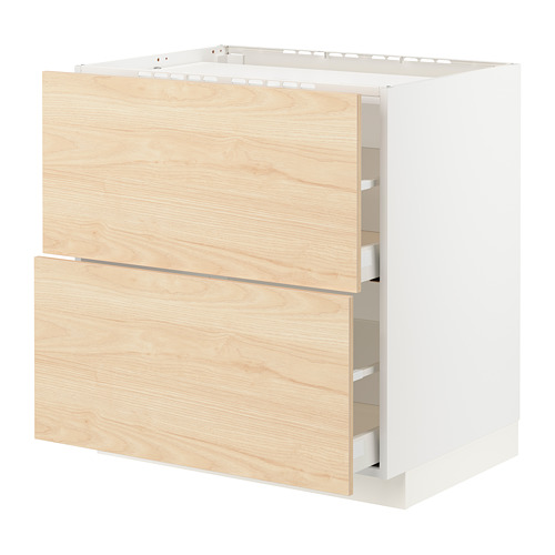 METOD/MAXIMERA base cab f hob/2 fronts/2 drawers