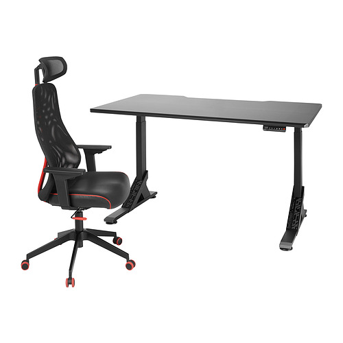 UPPSPEL/MATCHSPEL gaming desk and chair