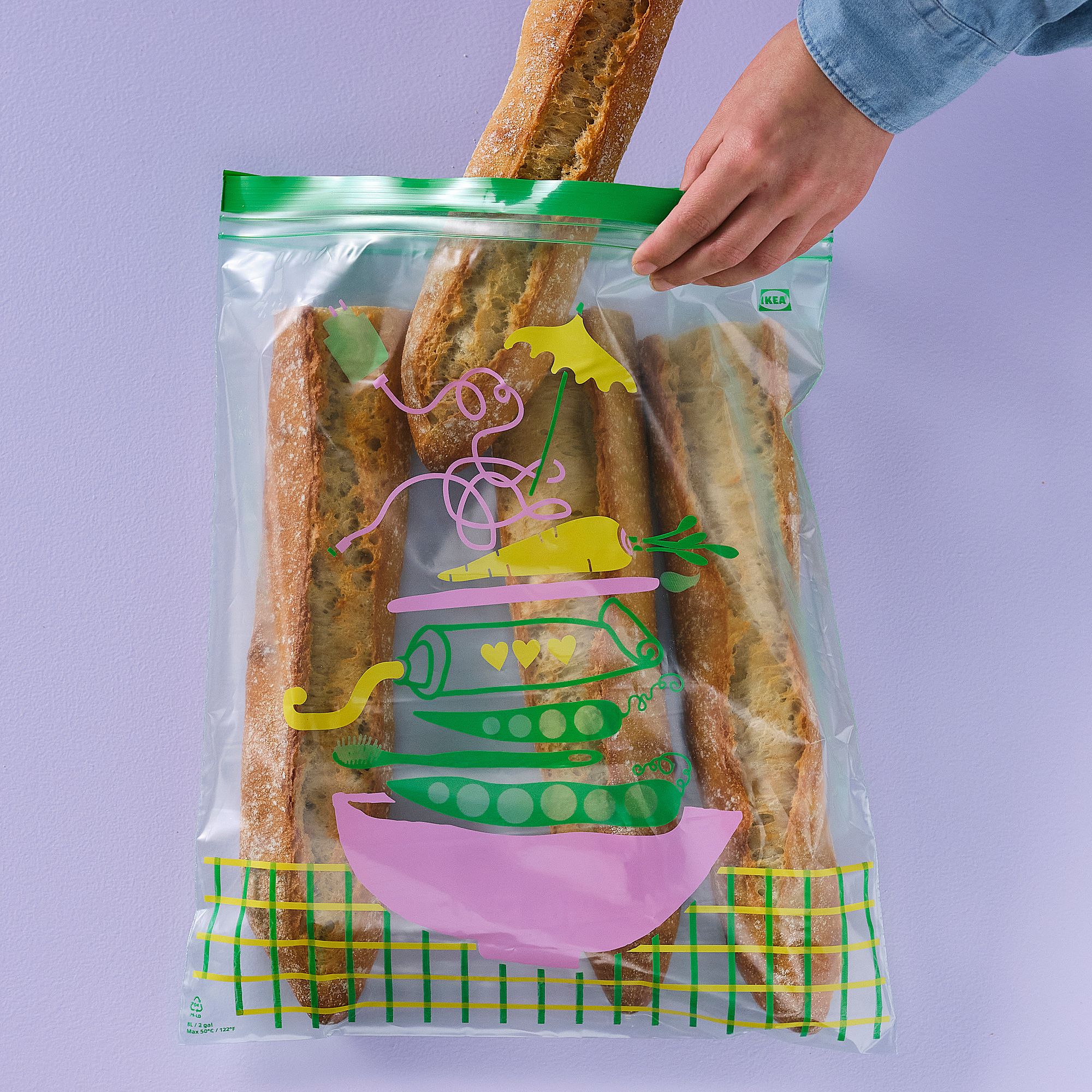 ISTAD resealable bag